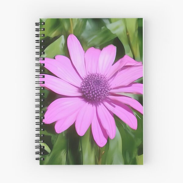 Item preview, Purple Osteospermum Against Green Leaves designed and sold by taiche.