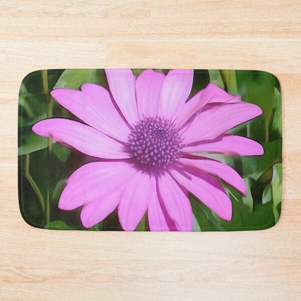 Item preview, Purple Osteospermum Against Green Leaves designed and sold by taiche.