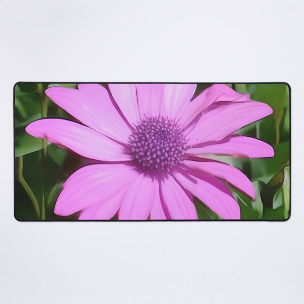Item preview, Purple Osteospermum Against Green Leaves designed and sold by taiche.