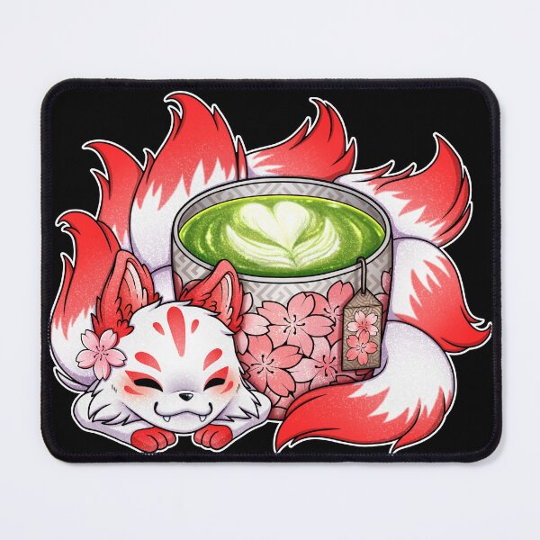 Item preview, Matcha Kitsune designed and sold by Clocksy.
