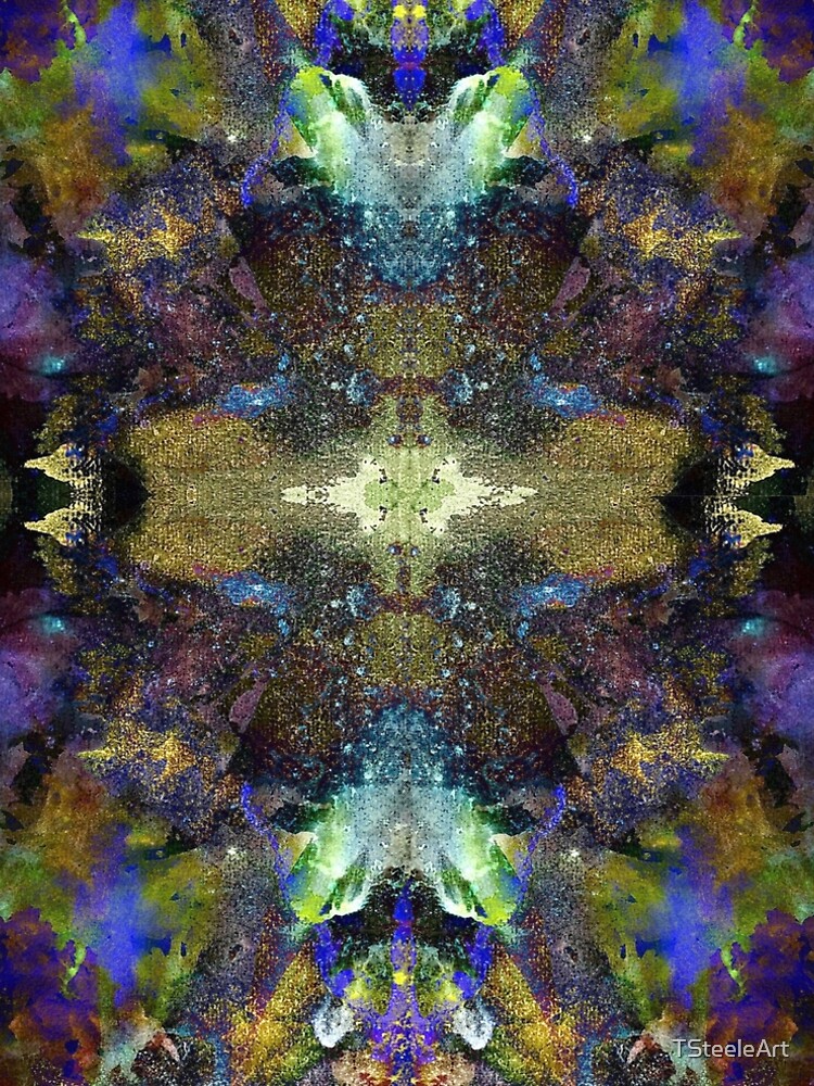 Thumbnail 4 of 4, A-Line Dress, Neon Seas designed and sold by TSteeleArt.
