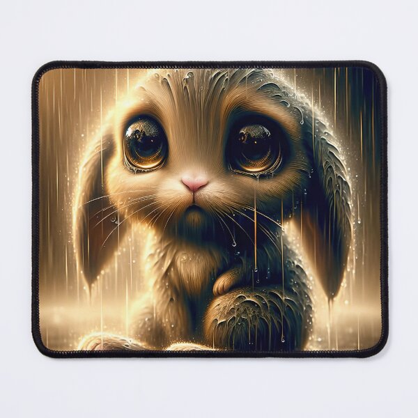Item preview, Sad Bunny Rainy Day designed and sold by HumusArt.