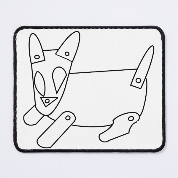 Item preview, The_Articulated_Cat_<Black Line> Style_No.05, 2023 By Mix The Arts Studio designed and sold by MixTheArtStudio.