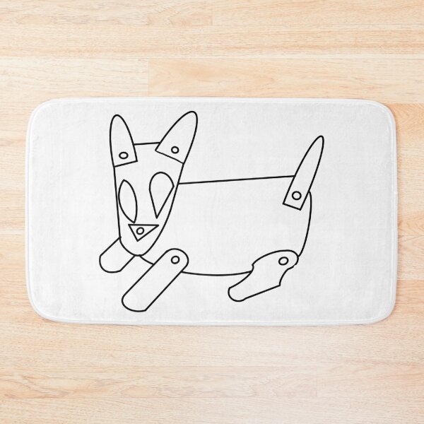 Item preview, The_Articulated_Cat_<Black Line> Style_No.05, 2023 By Mix The Arts Studio designed and sold by MixTheArtStudio.