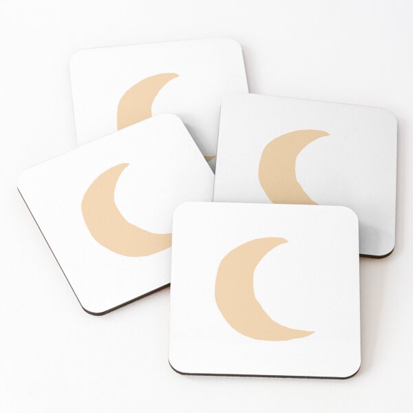Item preview, Moon ~ 4/6 ~ Rainbow Set of 6 designed and sold by SmallThingsArt.