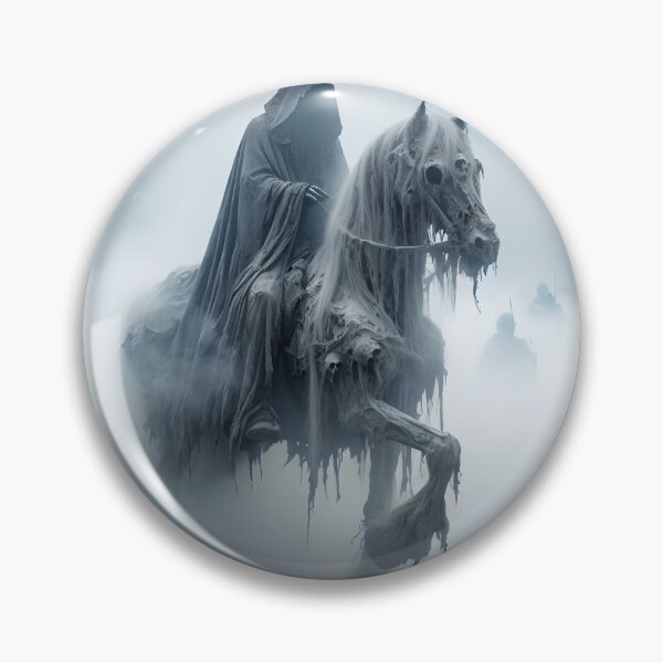Item preview, Hooded Horseman On Battle Field designed and sold by HumusArt.