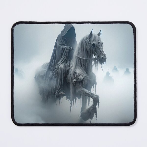 Item preview, Hooded Horseman On Battle Field designed and sold by HumusArt.