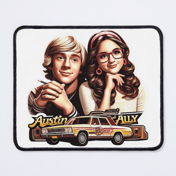 Item preview, Austin and Ally Retro Inspired Design – Nostalgic TV Show Tribute designed and sold by buzztrendshop.