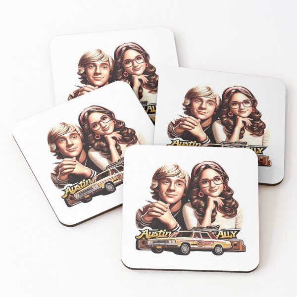 Item preview, Austin and Ally Retro Inspired Design – Nostalgic TV Show Tribute designed and sold by buzztrendshop.