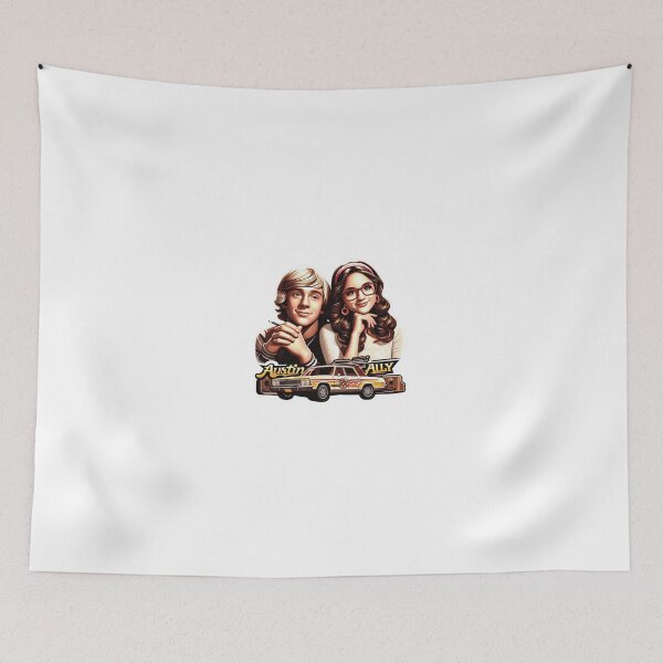 Item preview, Austin and Ally Retro Inspired Design – Nostalgic TV Show Tribute designed and sold by buzztrendshop.