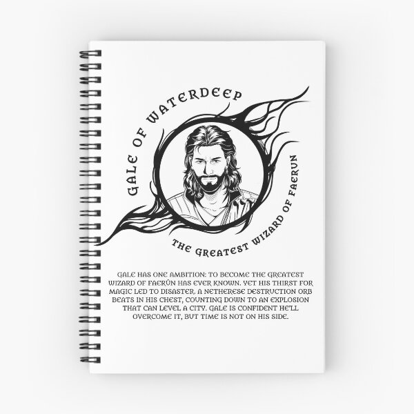 Item preview, Gale of Waterdeep_Black designed and sold by Kino Art.