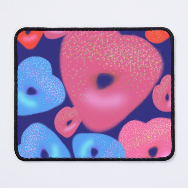 Item preview, Heart Shaped Donuts - Hand drwn designed and sold by Victoria Rose.