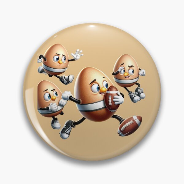 Aperçu de l'œuvre Eggys joue au football américain créée et vendue par NPFj.