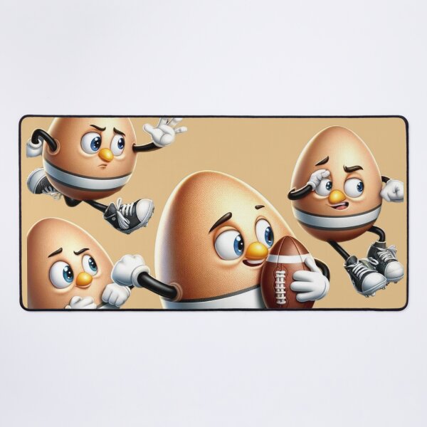 Item preview, Eggys playing american football designed and sold by NPFj.
