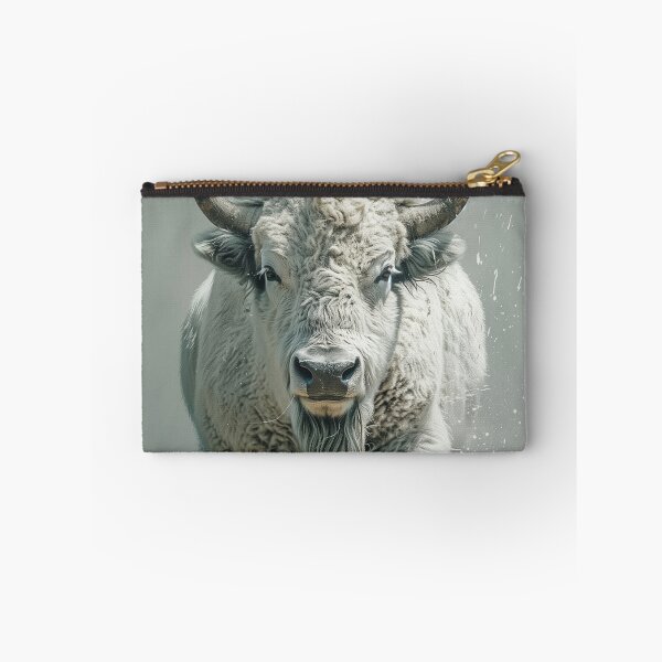Item preview, White Bison Watercolor Print American West Animal Illustration designed and sold by Rockwpapart.