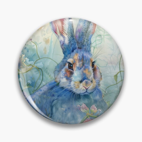 Item preview, bunny in the garden designed and sold by PricklyPeanut.