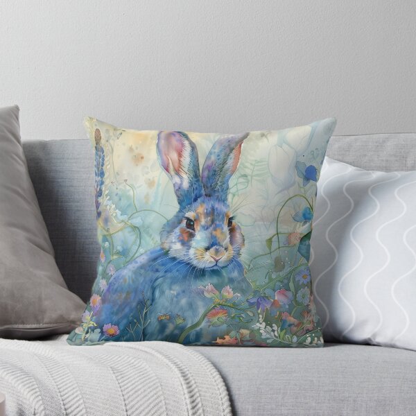 Item preview, bunny in the garden designed and sold by PricklyPeanut.