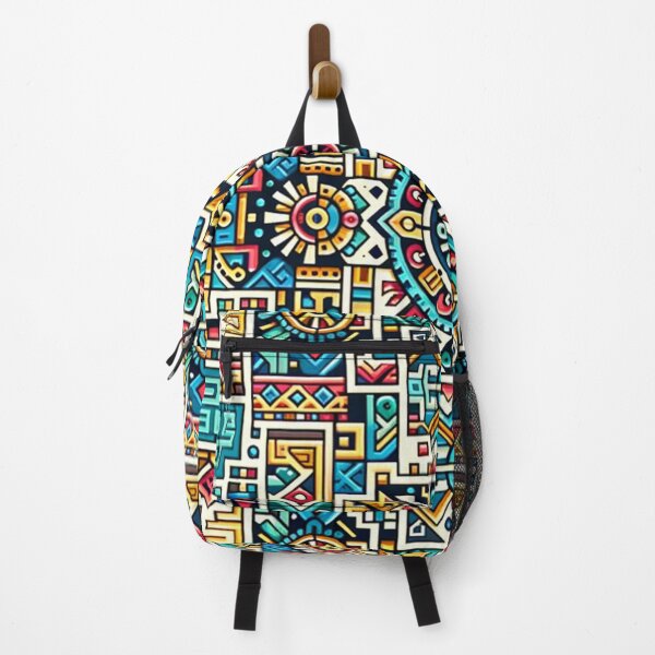 Item preview, mosaic intricate aztec inspired design designed and sold by TheScruffyGoose.