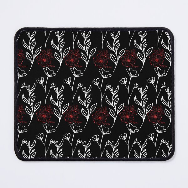 Item preview, Floral and Leafy pattern in white,red colours. designed and sold by Chicas-wonder.