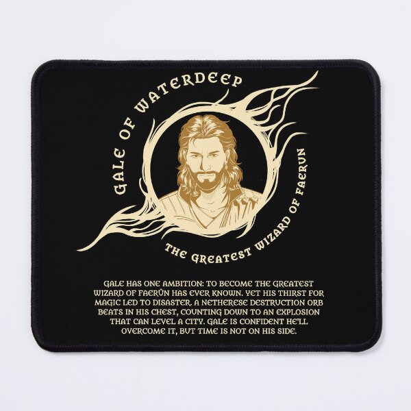 Item preview, Gale of Waterdeep_Gold designed and sold by Kino Art.