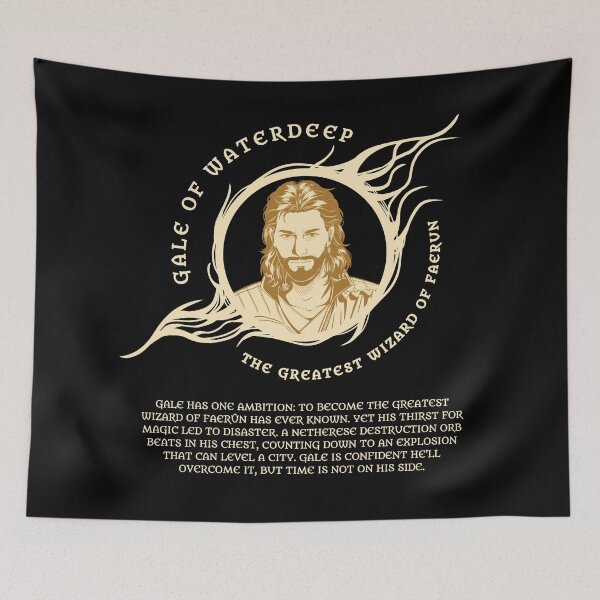 Item preview, Gale of Waterdeep_Gold designed and sold by Kino Art.