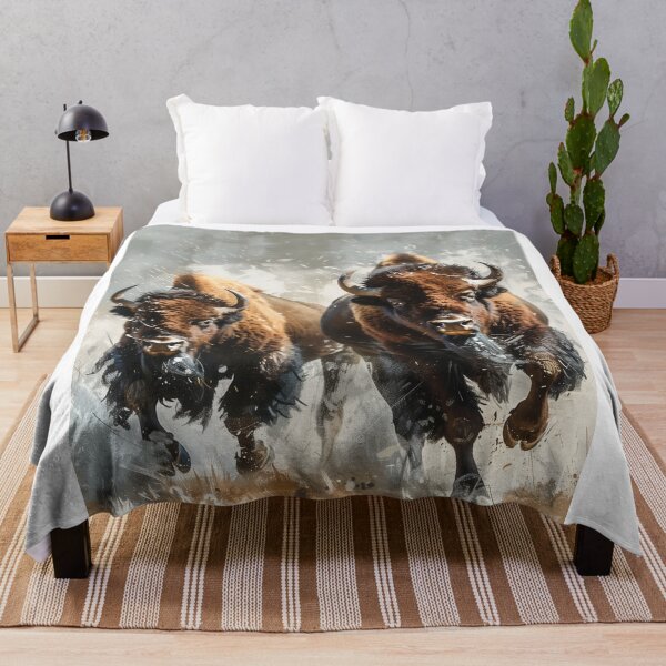 Item preview, American Bison couple designed and sold by Rockwpapart.