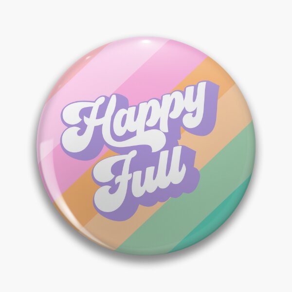 Item preview, Rainbow Happy Word 'Happyfull' - Groovy Retro  designed and sold by Dominiquevari.