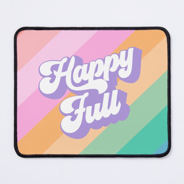 Item preview, Rainbow Happy Word 'Happyfull' - Groovy Retro designed and sold by Dominiquevari.