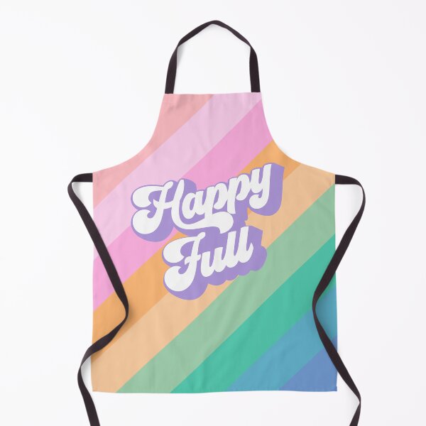 Item preview, Rainbow Happy Word 'Happyfull' - Groovy Retro designed and sold by Dominiquevari.