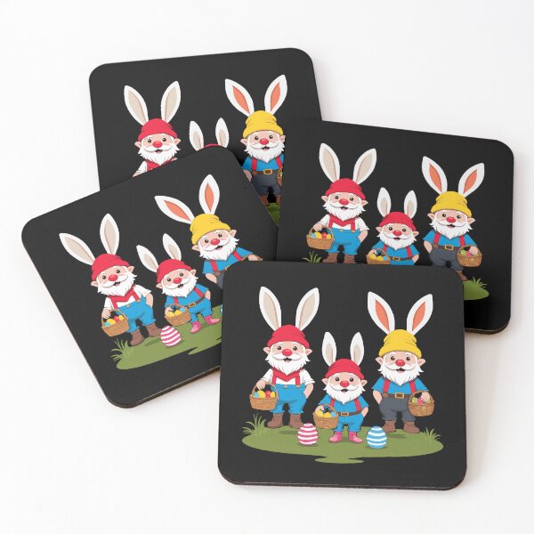 Item preview, Easter Nordic gnome gnome Easter bunny dwarves designed and sold by LuminOrb.