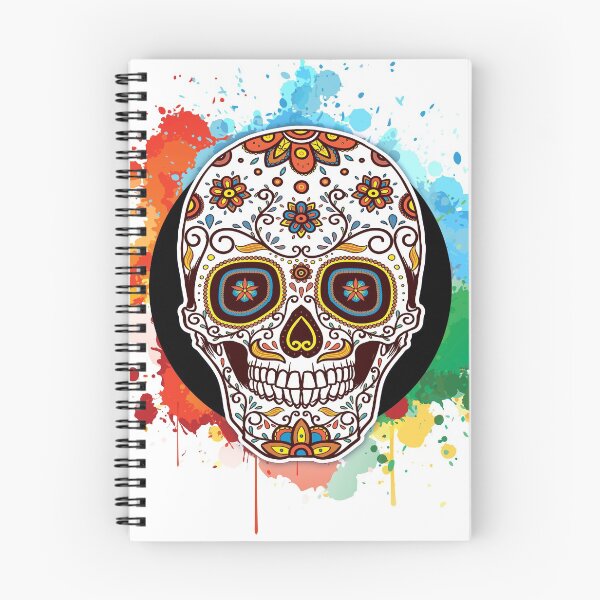 Item preview, Smiling Fancy Skull Artwork Happy Halloween! designed and sold by Capiral Bucketlist.