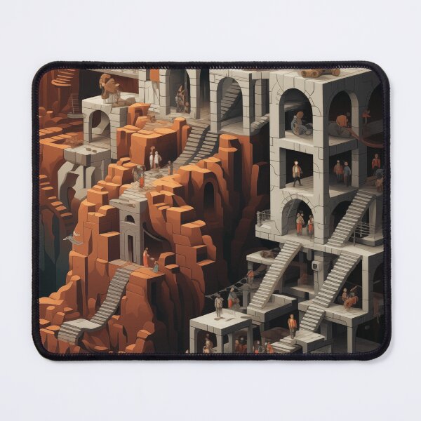 Item preview, Maze of the Mind: Optical Illusion Architecture designed and sold by wazhyp.