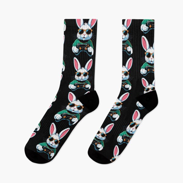 Item preview, Easter Bunny Gamer Iconic Easter Gaming designed and sold by LuminOrb.