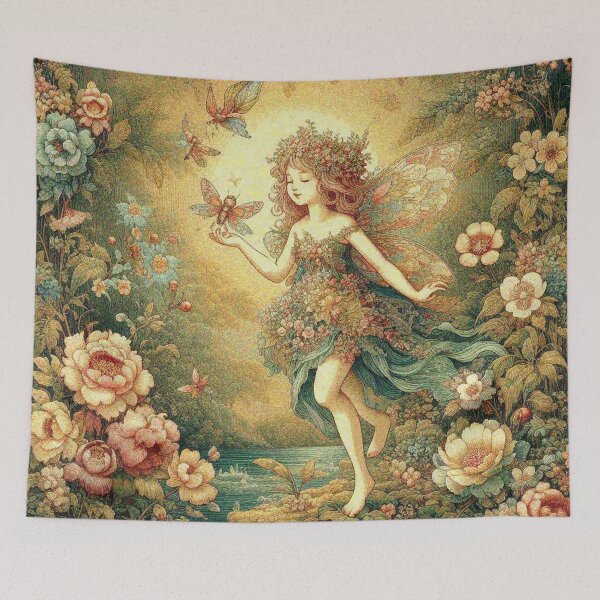 Item preview, Flower Fairy in Fantasy Garden designed and sold by Illuministique.