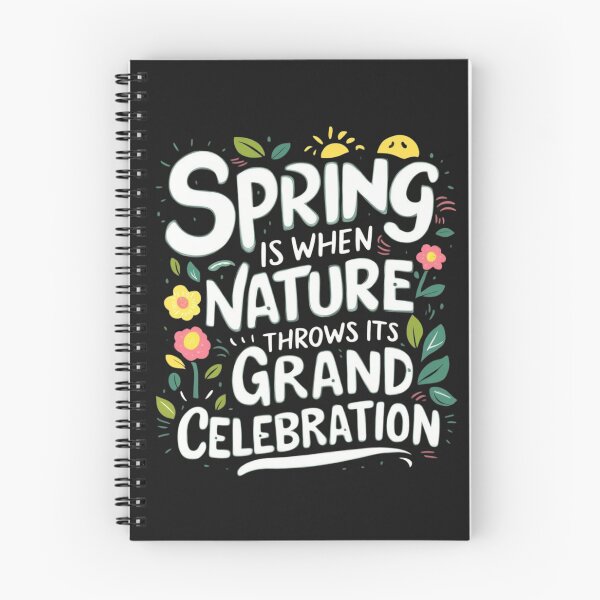 Item preview, Spring is when nature throws its grand celebration T-Shirt designed and sold by T-Clash.