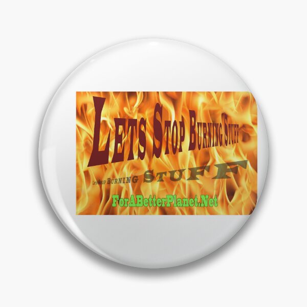 Item preview, Reflection of Lets Stop Burning Stuff For a better Planet.net designed and sold by 4ABetterPlanet.