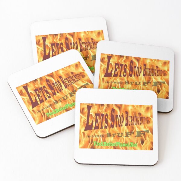 Item preview, Reflection of Lets Stop Burning Stuff For a better Planet.net designed and sold by 4ABetterPlanet.