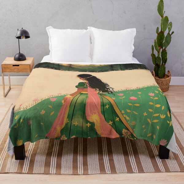 Item preview, Desi art south asian woman art flower and sun designed and sold by Rockwpapart.