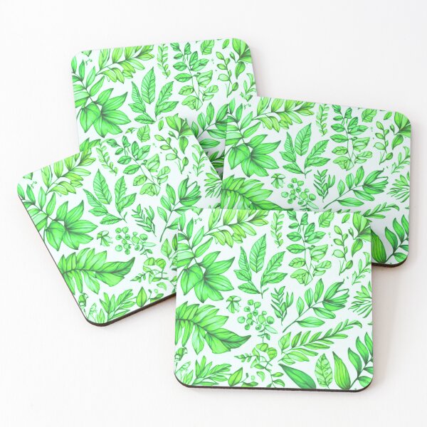 Item preview, watercolour leaves  designed and sold by Flowersonstuff.