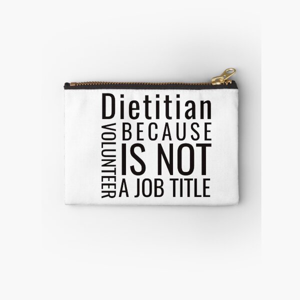 Item preview, Dietitian because volunteer is not an official job title designed and sold by AdrianShirt.