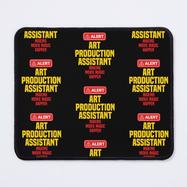 Item preview, Art Production Assistant Making Movie Magic Happen designed and sold by NermilioDesigns.