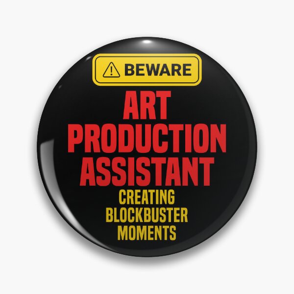 Item preview, Art Production Assistant Creating Blockbuster Moments designed and sold by NermilioDesigns.