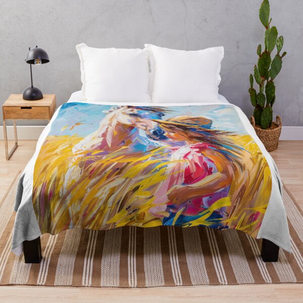 Item preview, horse and baby in wild  art designed and sold by Rockwpapart.
