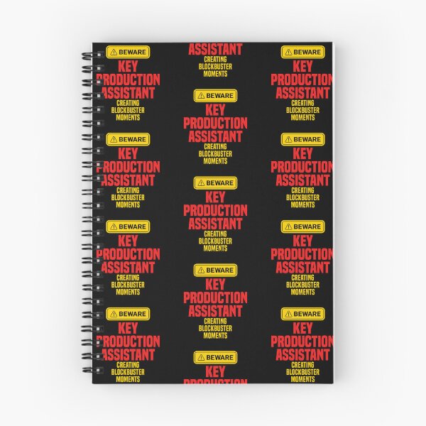 Item preview, Key Production Assistant Creating Blockbuster Moments designed and sold by NermilioDesigns.