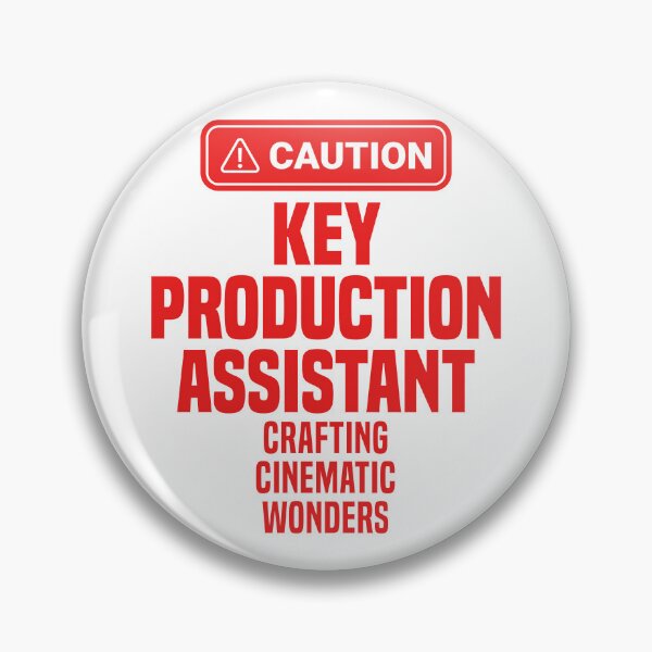 Item preview, Key Production Assistant Crafting Cinematic Wonders designed and sold by NermilioDesigns.