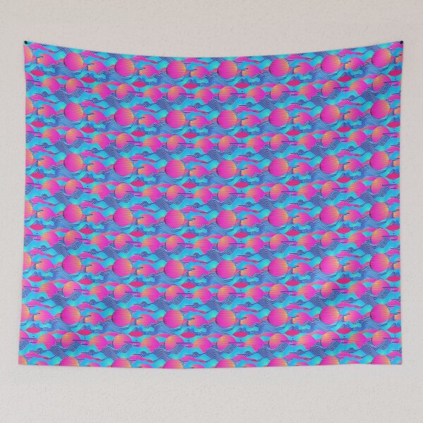 Item preview, Retro-futuristic vaporwave designed and sold by MidArtForge.