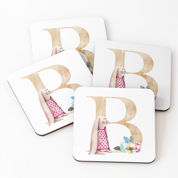 Item preview, Watercolor easter letter B designed and sold by tapilipa.