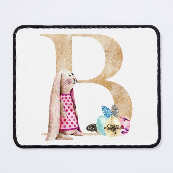 Item preview, Watercolor easter letter B designed and sold by tapilipa.