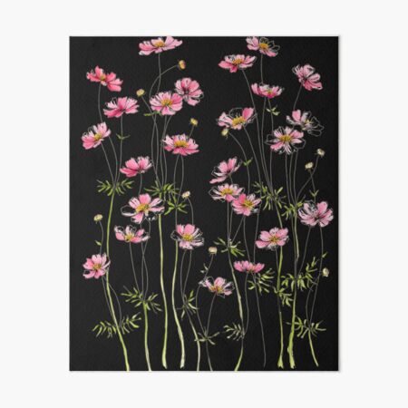 Item preview,  Pink Cosmos Flowers designed and sold by SANDRASTELEN.