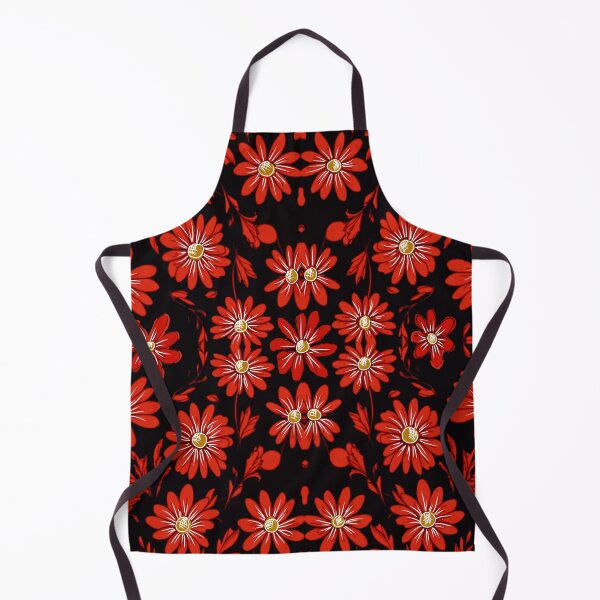 Item preview, Red daisies designed and sold by Flowersonstuff.